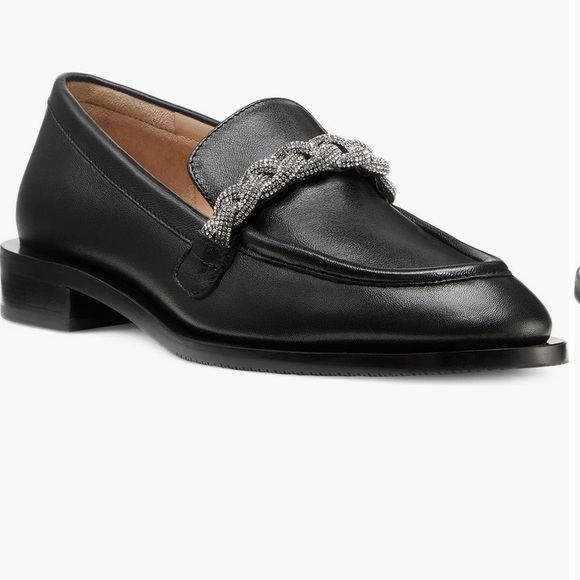 Stuart Weitzman Palmer High Shine Loafer - Picture 3 of 7